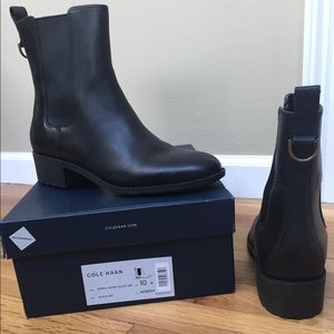 Cole haan daryl short boot in black